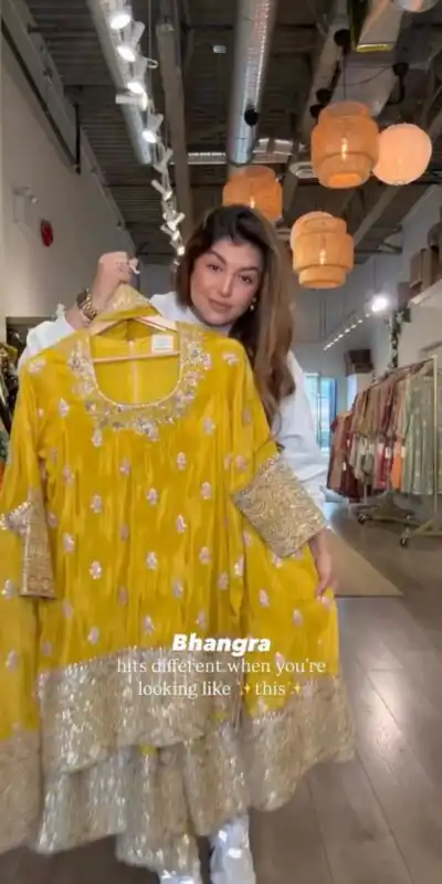 LG 2000 Yellow Chinon With Embroidery Work Salwar Suit . Wedding, Party, Festive, Events, Get it for ₹2099. Delivery 4-6 Working Days. Shop now. | Casual Suits, Jump Suits, Tops & Bottoms, Track Suits, Trendy Wear, Creative suits, Designer Suits, Palazzo Suits, Party Wear Suits, Patiala Suits, Salwar suit, Straight Suits