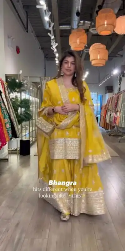 LG 2000 Yellow Chinon With Embroidery Work Salwar Suit . Wedding, Party, Festive, Events, Get it for ₹2099. Delivery 4-6 Working Days. Shop now. | Casual Suits, Jump Suits, Tops & Bottoms, Track Suits, Trendy Wear, Creative suits, Designer Suits, Palazzo Suits, Party Wear Suits, Patiala Suits, Salwar suit, Straight Suits