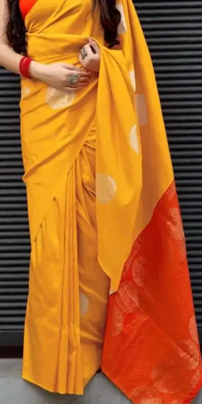 KP 3038 Yellow Soft Lichi Silk with Lace Border & Lace Work Saree . Special Price ₹1349. Delivery 4-6 Working Days. Shop now. | Creative Sarees, Embroidered Sarees, Bollywood Sarees, Designer Sarees, Ethnic Saree, Modern Digital sarees, Party Wear Sarees, Sarees