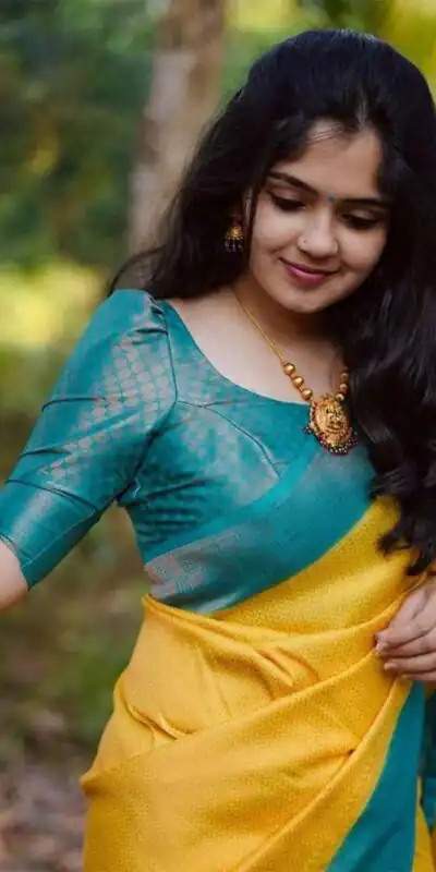 KP 5059 Yellow Color Soft Lichi Silk Cloth. Saree with Designer Work. Get it for ₹1449. Delivery 4-6 Working Days. Shop now. | Embroidered Sarees, Bollywood Sarees, Creative Sarees, Designer Sarees, Ethnic Saree, Modern Digital sarees, Party Wear Sarees, Sarees