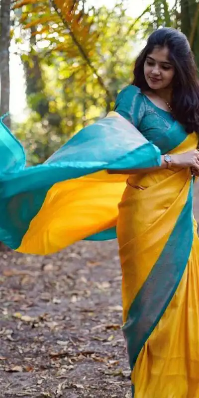 KP 5059 Yellow Color Soft Lichi Silk Cloth. Saree with Designer Work. Get it for ₹1449. Delivery 4-6 Working Days. Shop now. | Embroidered Sarees, Bollywood Sarees, Creative Sarees, Designer Sarees, Ethnic Saree, Modern Digital sarees, Party Wear Sarees, Sarees