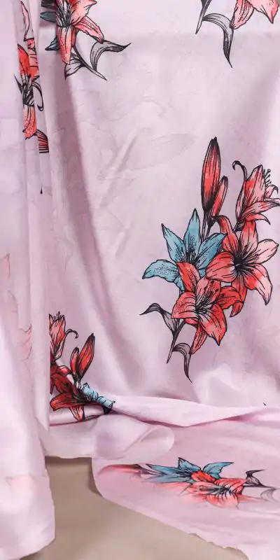 YNF 7004 Baby Pink Color Satin Silk Floral Printed Designer Work Saree . Grab it for ₹1549. Delivery 4-6 Working Days. Shop now. | Creative Sarees, Embroidered Sarees, Bollywood Sarees, Designer Sarees, Ethnic Saree, Modern Digital sarees, Party Wear Sarees, Sarees