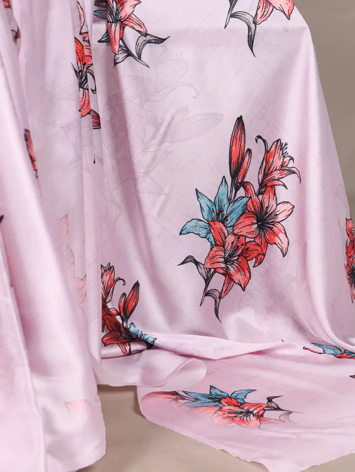 YNF 7004 Baby Pink Color Satin Silk Floral Printed Designer Work Saree . Grab it for ₹1549. Delivery 4-6 Working Days. Shop now. | Creative Sarees, Embroidered Sarees, Bollywood Sarees, Designer Sarees, Ethnic Saree, Modern Digital sarees, Party Wear Sarees, Sarees