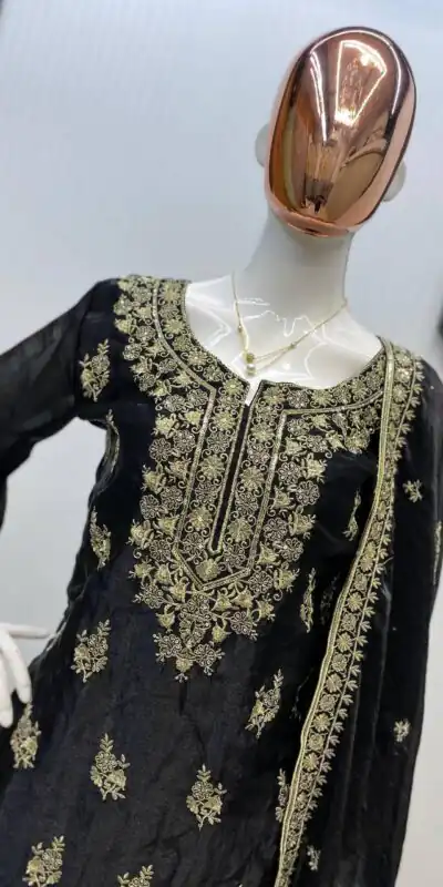 LG 1975 Black Fendy Salwar Suit Perfect for Wedding, Party, Temple Visit, Durga Puja, Baisakhi – . Get it for ₹1999. Delivery 4-6 Working Days. Shop now | Casual Suits, Jump Suits, Creative suits, Designer Suits, Palazzo Suits, Party Wear Suits, Patiala Suits, Salwar suit, Straight Suits