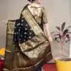 KP 6041 Green in Soft Lichi Silk Lace Work & Lace Border Saree . Introductory Price ₹1299. Delivery 4-6 Working Days. Shop now. | Creative Sarees, Embroidered Sarees, Bollywood Sarees, Designer Sarees, Ethnic Saree, Modern Digital sarees, Party Wear Sarees, Sarees