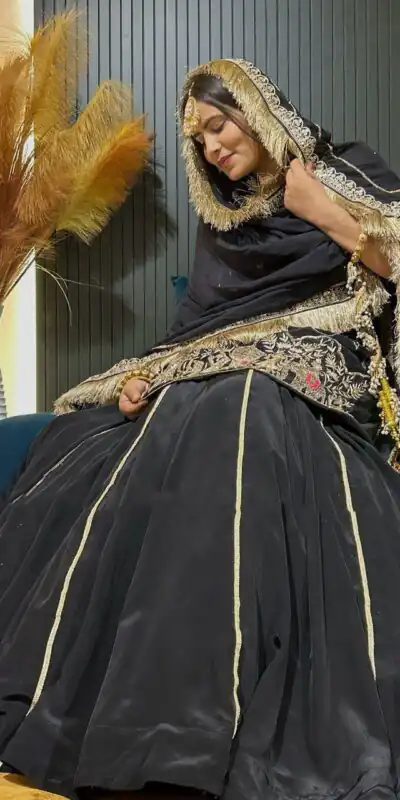 RTC 5865 Black Natural Crep with Bead Work & Lace Work Silk Salwar Suit . Now at just ₹2499. Delivery 4-6 Working Days. Shop now. | Casual Suits, Jump Suits, Creative suits, Designer Suits, Palazzo Suits, Party Wear Suits, Patiala Suits, Salwar suit, Straight Suits