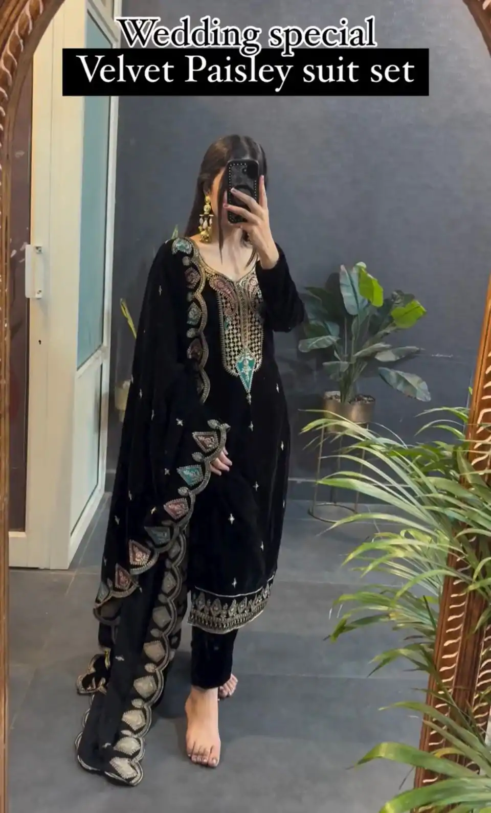 VLM 229 Black Viscose Velvet Salwar Suit Perfect for Wedding, Party, Cultural Events, Sangeet, Baby Shower – . Best Price ₹2149. Delivery 4-6 Working | Casual Suits, Jump Suits, Tops & Bottoms, Track Suits, Trendy Wear, Creative suits, Designer Suits, Palazzo Suits, Party Wear Suits, Patiala Suits, Salwar suit, Straight Suits