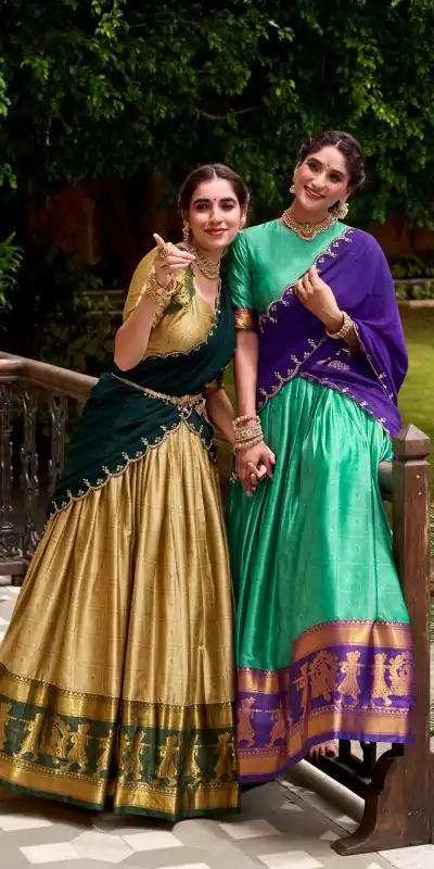 LNB 2028 Cream Embroidery Work & Zari Work Lehenga Choli in Cream Poly Cotton. Available at ₹1999 only. Delivery 4-6 Working Days. Shop now. | Bollywood Lehenga, Creative Lehenga, Designer Lehenga, Embroidered Lehenga, Lehenga, Party Wear Lehenga