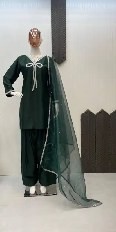 LG 1955 Green in Green French Crape Lace Work & Bead Work Salwar Suit . Special Price ₹1849. Delivery 4-6 Working Days. Shop now. | Casual Suits, Jump Suits, Creative suits, Designer Suits, Palazzo Suits, Party Wear Suits, Patiala Suits, Salwar suit, Straight Suits