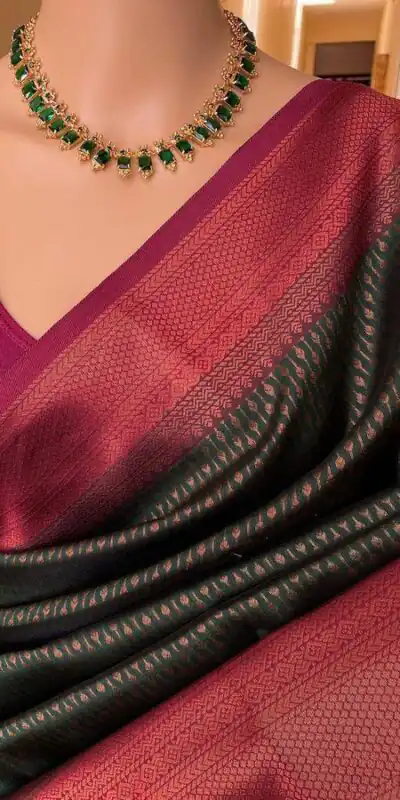 KPR 206 Green in Soft Lichi Silk Lace Jacquard Border & Lace Work Saree . Special Price ₹1399. Delivery 4-6 Working Days. Shop now. | Creative Sarees, Embroidered Sarees, Bollywood Sarees, Designer Sarees, Ethnic Saree, Modern Digital sarees, Party Wear Sarees, Sarees