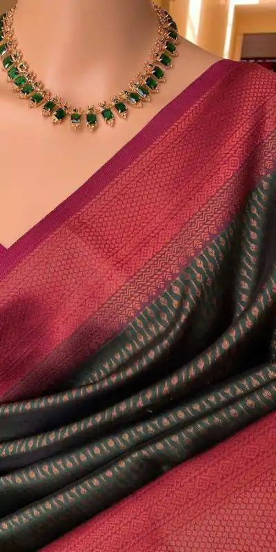 KPR 206 Green in Soft Lichi Silk Lace Jacquard Border & Lace Work Saree . Special Price ₹1399. Delivery 4-6 Working Days. Shop now. | Creative Sarees, Embroidered Sarees, Bollywood Sarees, Designer Sarees, Ethnic Saree, Modern Digital sarees, Party Wear Sarees, Sarees