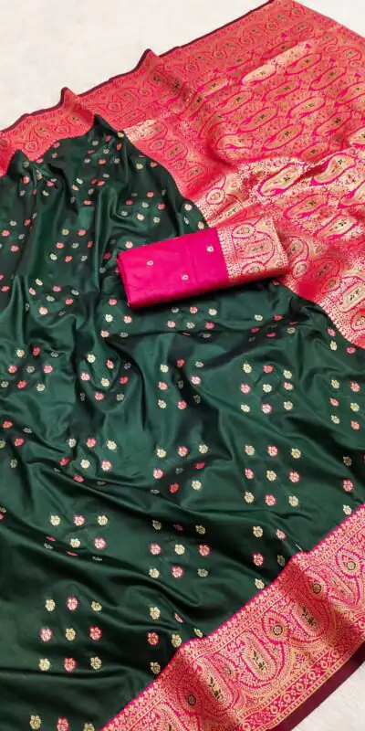 MB 3312-A Green in Rich Banarasi Silk Zari Work & Lace Work Saree . Affordable Price ₹2049. Delivery 4-6 Working Days. Shop now. | Creative Sarees, Embroidered Sarees, Bollywood Sarees, Designer Sarees, Ethnic Saree, Modern Digital sarees, Party Wear Sarees, Sarees