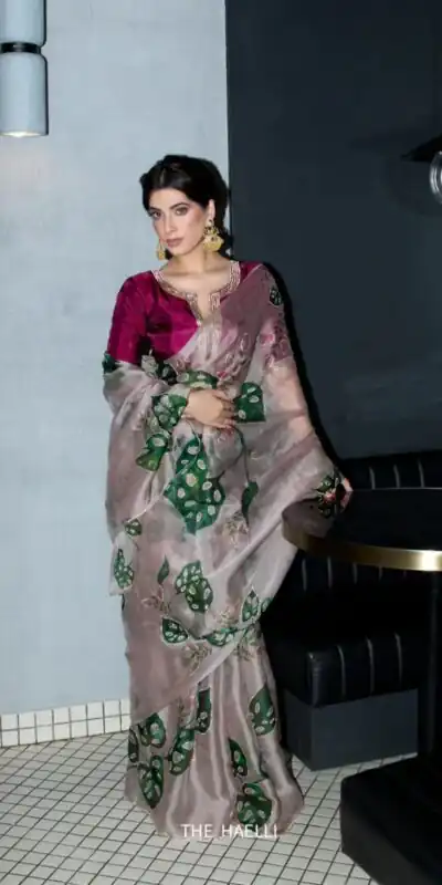 AC ZOYA Light Pink in Color Soft Organza Designer Work Saree . Wedding, Party, Festive, Events, Best Price ₹2399. Delivery 4-6 Working Days. Shop now. | Creative Sarees, Embroidered Sarees, Bollywood Sarees, Designer Sarees, Ethnic Saree, Modern Digital sarees, Party Wear Sarees, Sarees