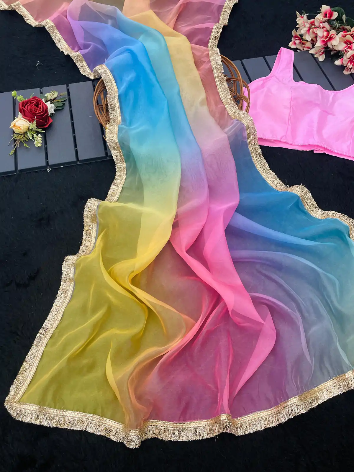 KP 3038 Yellow Soft Lichi Silk with Lace Border & Lace Work Saree . Special Price ₹1349. Delivery 4-6 Working Days. Shop now. | Creative Sarees, Embroidered Sarees, Bollywood Sarees, Designer Sarees, Ethnic Saree, Modern Digital sarees, Party Wear Sarees, Sarees