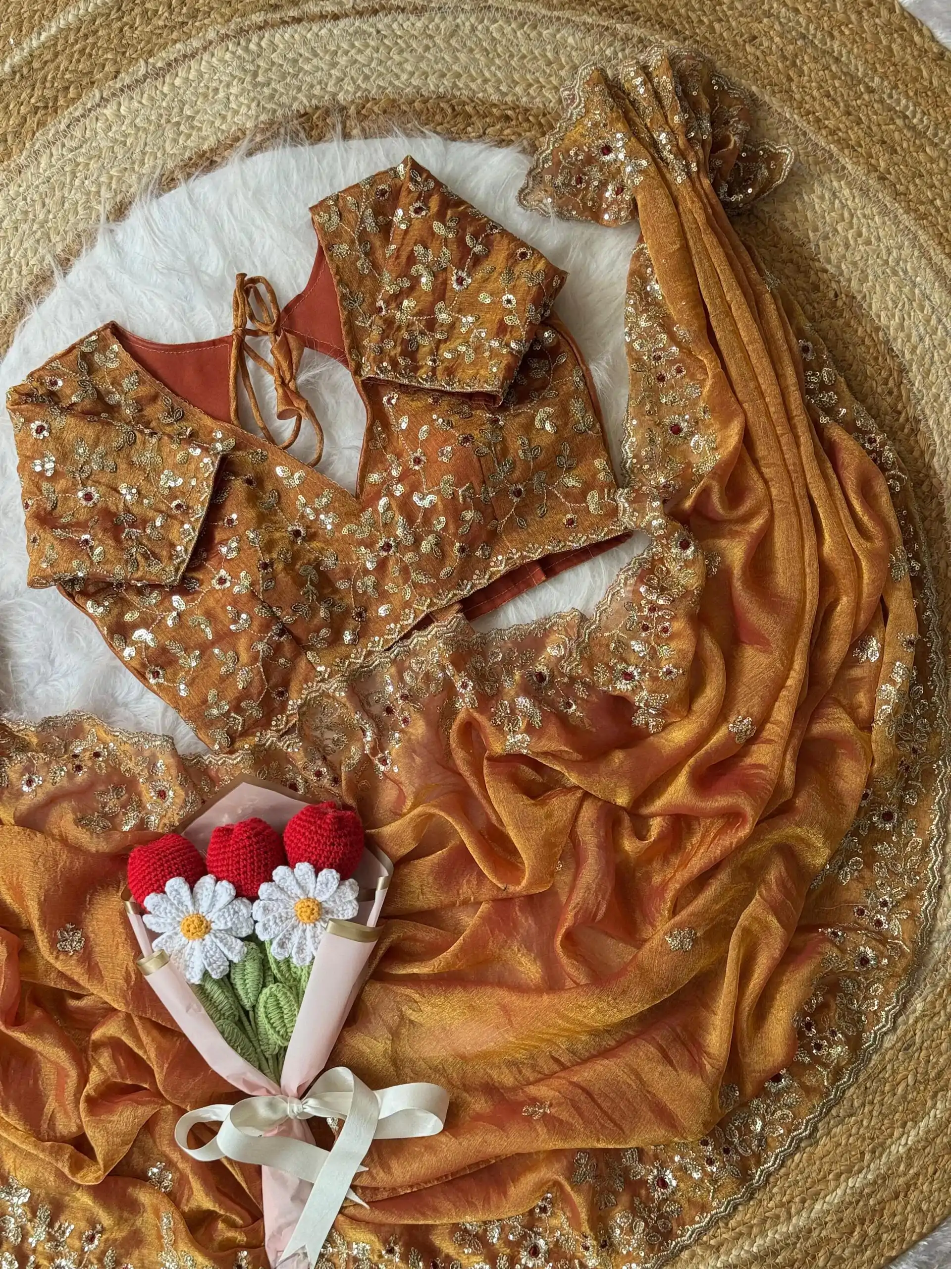 AC MISTY Mustard in Fandy Chiffon Embroidery Work & Sequins Work Saree . Available at ₹1999 only. Delivery 4-6 Working Days. Shop now. | Creative Sarees, Embroidered Sarees, Bollywood Sarees, Designer Sarees, Ethnic Saree, Modern Digital sarees, Party Wear Sarees, Sarees