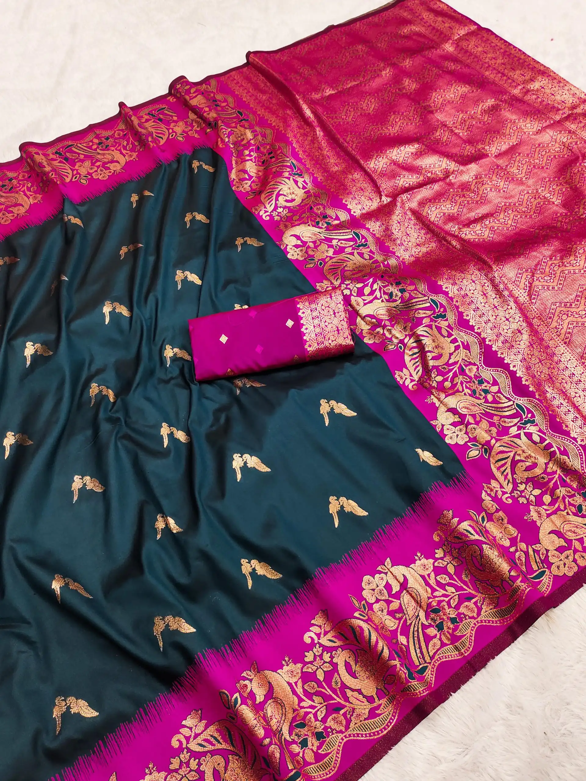 MB 3308 Navy Blue Banarasi Silk Saree Perfect for Wedding, Party, Holi, Reception, Raksha Bandhan – . Special Price ₹1999. Delivery 4-6 Working Days. Shop n | Creative Sarees, Embroidered Sarees, Bollywood Sarees, Designer Sarees, Ethnic Saree, Modern Digital sarees, Party Wear Sarees, Sarees