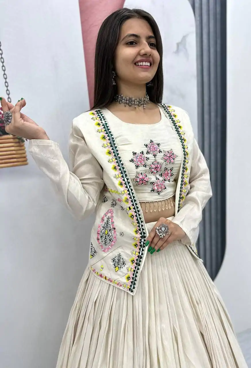 PC 522 Off White Tissue Simmer Lehenga Choli Perfect for Wedding, Party, Cultural Events, Diwali, Ganesh Chaturthi – . Exclusive Offer ₹3049. Deli | Casual Suits, Jump Suits, Creative suits, Designer Suits, Palazzo Suits, Party Wear Suits, Patiala Suits, Salwar suit, Straight Suits