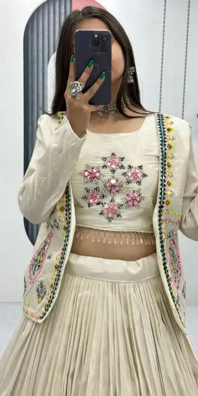 PC 522 Off White Tissue Simmer Lehenga Choli Perfect for Wedding, Party, Cultural Events, Diwali, Ganesh Chaturthi – . Exclusive Offer ₹3049. Deli | Casual Suits, Jump Suits, Creative suits, Designer Suits, Palazzo Suits, Party Wear Suits, Patiala Suits, Salwar suit, Straight Suits