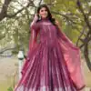 Ram 080 Onion Fox Georgette Gown with Embroidery Work. Wedding, Party, Festive, Events, Best Price ₹2049. Delivery 4-6 Working Days. Shop now. | Casual Suits, Jump Suits, Creative suits, Designer Suits, Palazzo Suits, Party Wear Suits, Patiala Suits, Salwar suit, Straight Suits