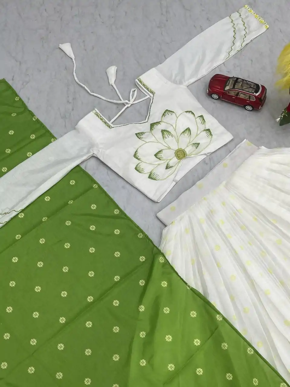 PC 500 Parrot Green in Color Chinon Digital Print Lehenga Choli . Wedding, Party, Festive, Events Festive Deal ₹2449. Delivery 4-6 Working Days. Shop now. | Bollywood Lehenga, Creative Lehenga, Designer Lehenga, Embroidered Lehenga, Lehenga, Party Wear Lehenga