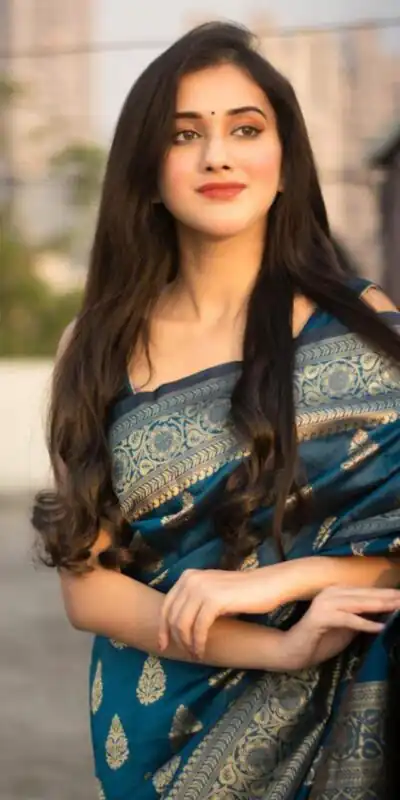 KPR 097 Peacock Blue Color Soft Lichi Silk Saree with Lace Work & Lace Border. Get it for ₹1299. Delivery 4-6 Working Days. Shop now | Creative Sarees, Embroidered Sarees, Bollywood Sarees, Designer Sarees, Ethnic Saree, Modern Digital sarees, Party Wear Sarees, Sarees