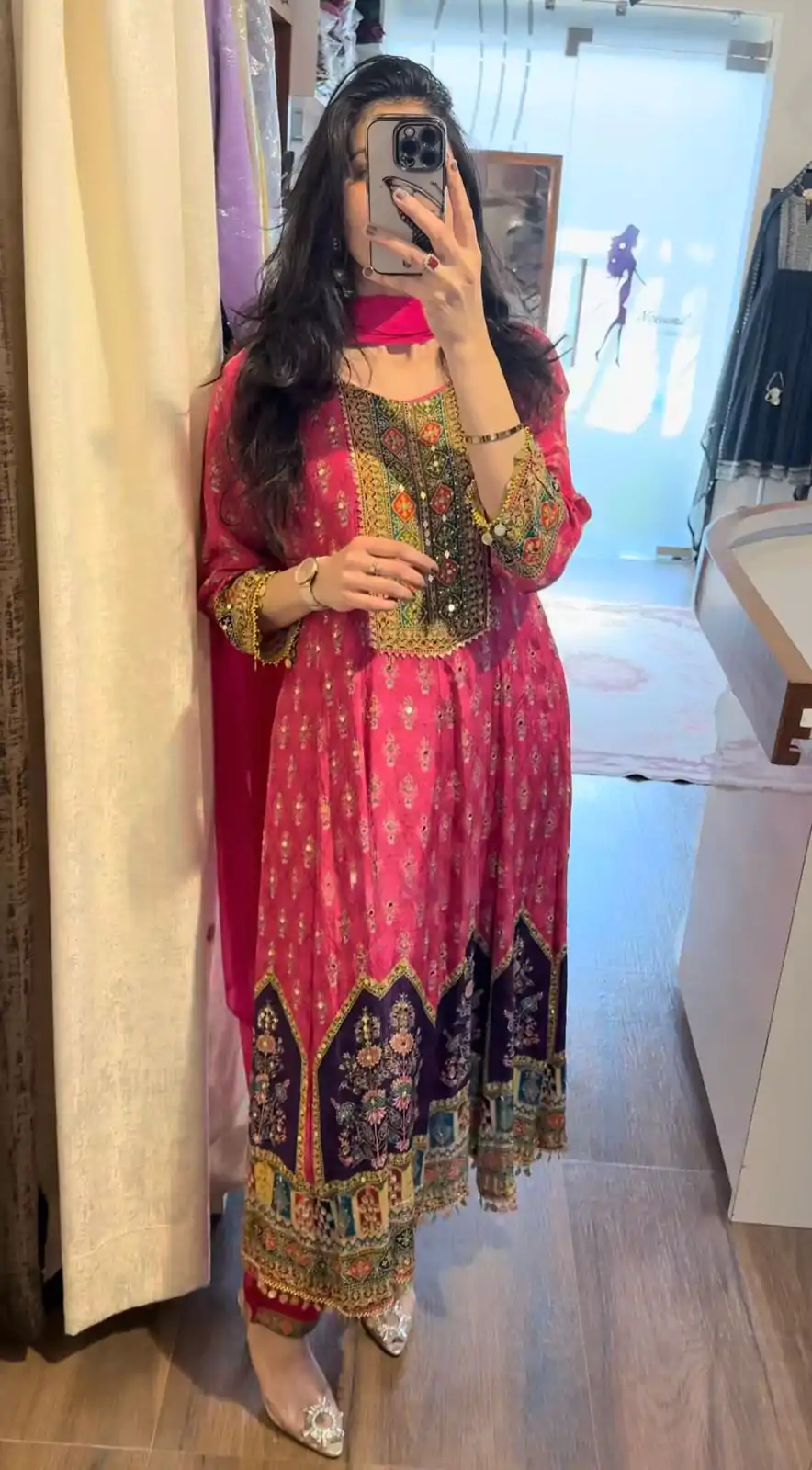 BE 405 Pink in Chinon Lace Work & Mirror Work Salwar Suit . Available at ₹1999 only. Delivery 4-6 Working Days. Shop now. | Casual Suits, Jump Suits, Creative suits, Designer Suits, Palazzo Suits, Party Wear Suits, Patiala Suits, Salwar suit, Straight Suits
