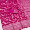 MB 105 Pink in Color Khaddi Pashmina Lace Work & Zari Work Saree . Special Price ₹1999. Delivery 4-6 Working Days. Shop now. | Creative Sarees, Embroidered Sarees, Bollywood Sarees, Designer Sarees, Ethnic Saree, Modern Digital sarees, Party Wear Sarees, Sarees