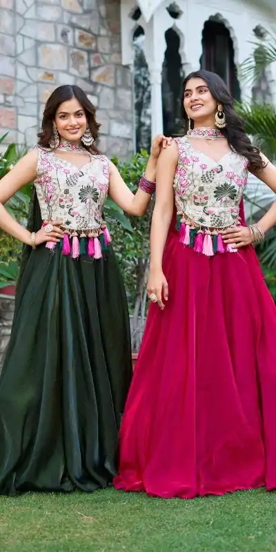 Ram 125 Pink in Pure simar tissue silk Embroidery Work Lehenga Choli . Exclusive Offer ₹2649. Delivery 4-6 Working Days. Shop now. | Bollywood Lehenga, Creative Lehenga, Designer Lehenga, Embroidered Lehenga, Lehenga, Party Wear Lehenga