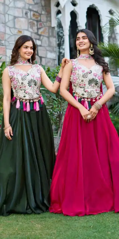 Ram 125 Pink in Pure simar tissue silk Embroidery Work Lehenga Choli . Exclusive Offer ₹2649. Delivery 4-6 Working Days. Shop now. | Bollywood Lehenga, Creative Lehenga, Designer Lehenga, Embroidered Lehenga, Lehenga, Party Wear Lehenga