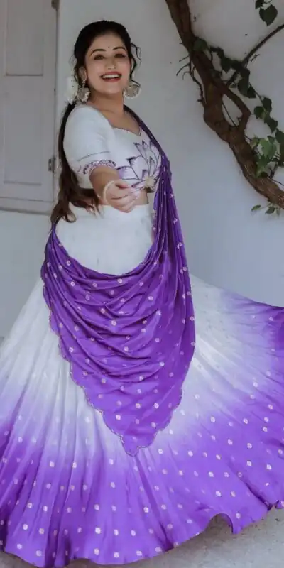 PC 500 Purple in Color Chinon Digital Print Lehenga Choli . Wedding, Party, Festive, Events Festive Deal ₹2449. Delivery 4-6 Working Days. Shop now. | Bollywood Lehenga, Creative Lehenga, Designer Lehenga, Embroidered Lehenga, Lehenga, Party Wear Lehenga