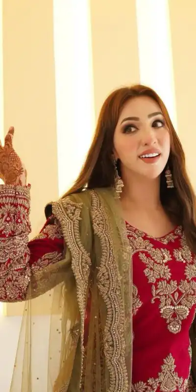 SR 1692 Red in Faux Georgette Bead Work & Embroidery Work Salwar Suit . Introductory Price ₹2099. Delivery 4-6 Working Days. Shop now. | Casual Suits, Jump Suits, Creative suits, Designer Suits, Palazzo Suits, Party Wear Suits, Patiala Suits, Salwar suit, Straight Suits