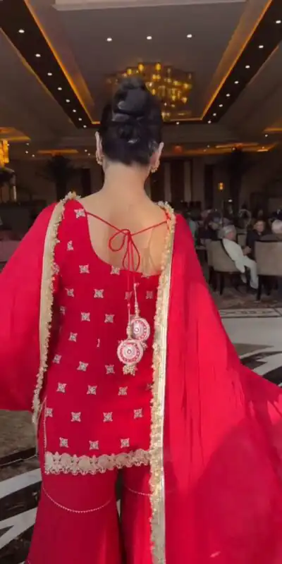 RTC 5933 Red Color Faux Georgette Suit with Lace Work Salwar . Exclusive Offer ₹1999. Delivery 4-6 Working Days. Shop now. | Casual Suits, Jump Suits, Creative suits, Designer Suits, Palazzo Suits, Party Wear Suits, Patiala Suits, Salwar suit, Straight Suits