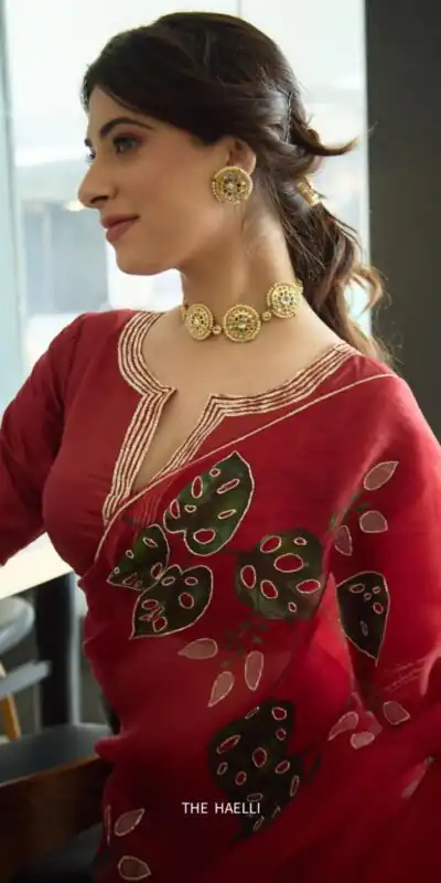 AC ZOYA Red in Color Soft Organza Designer Work Saree . Wedding, Party, Festive, Events, Best Price ₹2399. Delivery 4-6 Working Days. Shop now. | Creative Sarees, Embroidered Sarees, Bollywood Sarees, Designer Sarees, Ethnic Saree, Modern Digital sarees, Party Wear Sarees, Sarees