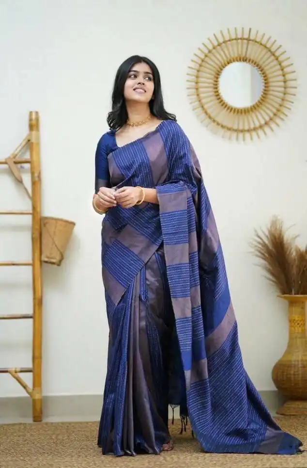 KPR 152 Royal Blue Soft Lichi Silk Saree with Lace Work & Lace Border. Available at ₹1249 only. Delivery 4-6 Working Days. Shop now. | Creative Sarees, Embroidered Sarees, Bollywood Sarees, Designer Sarees, Ethnic Saree, Modern Digital sarees, Party Wear Sarees, Sarees