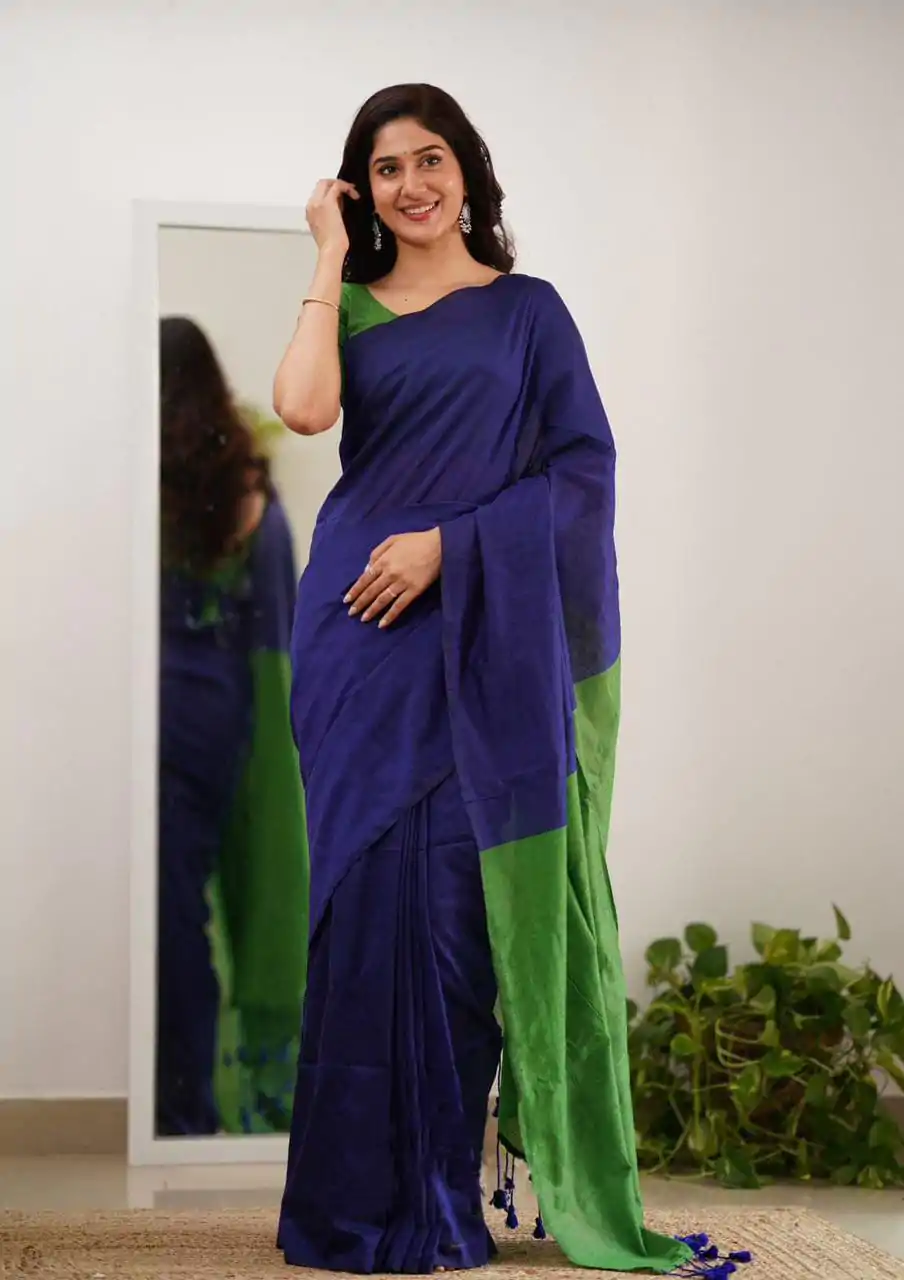 KPR 243 Royal Blue in Soft Lilian Slab Designer Work Saree .Wedding, Party, Festive, Events Available at ₹1349 only. Delivery 4-6 Working Days. Shop now. | Creative Sarees, Embroidered Sarees, Bollywood Sarees, Designer Sarees, Ethnic Saree, Modern Digital sarees, Party Wear Sarees, Sarees