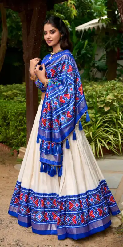 LNB 1230 Royal Blue Tasar Silk Lehenga Choli Perfect for Wedding, Party, Diwali, Ethnic Day, Family Gatherings – . Festive Deal ₹2449. Delivery 4-6 Working | Bollywood Lehenga, Creative Lehenga, Designer Lehenga, Embroidered Lehenga, Lehenga, Party Wear Lehenga