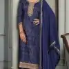P DS 70531 Royal Blue Viscose Silk Salwar Suit erfect for Wedding, Party, Durga Puja, Lohri, Baisakhi –. Grab it for ₹2399. Delivery 4-6 Working Days. | Casual Suits, Jump Suits, Creative suits, Designer Suits, Palazzo Suits, Party Wear Suits, Patiala Suits, Salwar suit, Straight Suits
