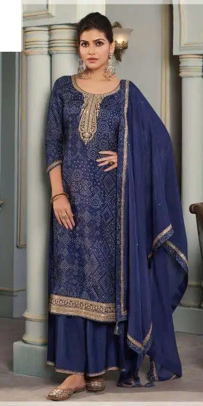 P DS 70531 Royal Blue Viscose Silk Salwar Suit erfect for Wedding, Party, Durga Puja, Lohri, Baisakhi –. Grab it for ₹2399. Delivery 4-6 Working Days. | Casual Suits, Jump Suits, Creative suits, Designer Suits, Palazzo Suits, Party Wear Suits, Patiala Suits, Salwar suit, Straight Suits