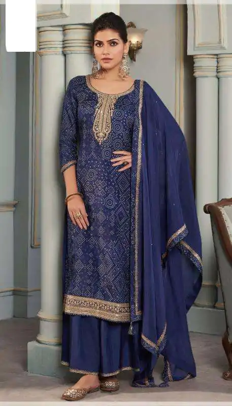 P DS 70531 Royal Blue Viscose Silk Salwar Suit erfect for Wedding, Party, Durga Puja, Lohri, Baisakhi –. Grab it for ₹2399. Delivery 4-6 Working Days. | Casual Suits, Jump Suits, Creative suits, Designer Suits, Palazzo Suits, Party Wear Suits, Patiala Suits, Salwar suit, Straight Suits