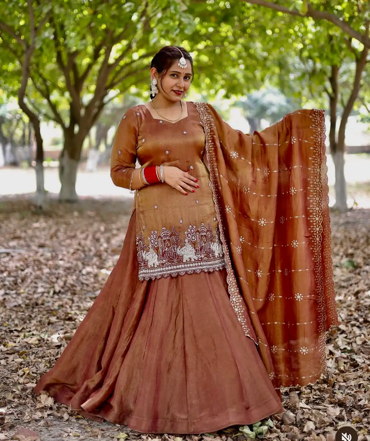 NF 1241 Rust in Simmer Silk Embroidery Work & Zari Work Lehenga Choli . Festive Deal ₹1599. Delivery 4-6 Working Days. Shop now. | Bollywood Lehenga, Creative Lehenga, Designer Lehenga, Embroidered Lehenga, Lehenga, Party Wear Lehenga
