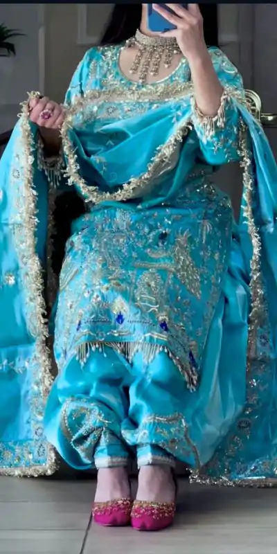 NF 1239 Sky Blue Natural Crep Salwar Suit Perfect for Wedding, Party, Haldi, Festival Celebrations, Housewarming – . Get it for ₹2449. Delivery 4-6 Wor | Casual Suits, Jump Suits, Creative suits, Designer Suits, Palazzo Suits, Party Wear Suits, Patiala Suits, Salwar suit, Straight Suits