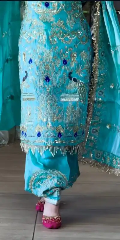 NF 1239 Sky Blue Natural Crep Salwar Suit Perfect for Wedding, Party, Haldi, Festival Celebrations, Housewarming – . Get it for ₹2449. Delivery 4-6 Wor | Casual Suits, Jump Suits, Creative suits, Designer Suits, Palazzo Suits, Party Wear Suits, Patiala Suits, Salwar suit, Straight Suits