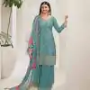 FC V 67831 Sky Blue in Viscose Chinon Zari Work & Embroidery Work Salwar Suit . Grab it for ₹3049. Delivery 4-6 Working Days. Shop now. | Casual Suits, Jump Suits, Creative suits, Designer Suits, Palazzo Suits, Party Wear Suits, Patiala Suits, Salwar suit, Straight Suits