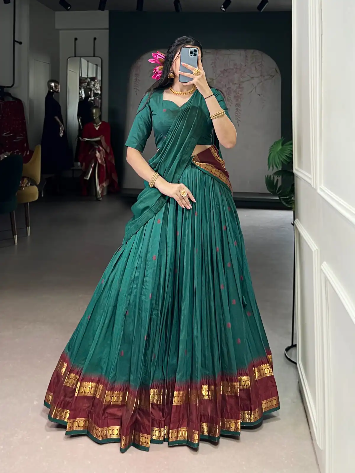 LNB 1904 Teal Color Pure Chanderi with Zari Work Lehenga Choli . Affordable Price ₹1999. Delivery 4-6 Working Days. Shop now. | Bollywood Lehenga, Creative Lehenga, Designer Lehenga, Embroidered Lehenga, Lehenga, Party Wear Lehenga