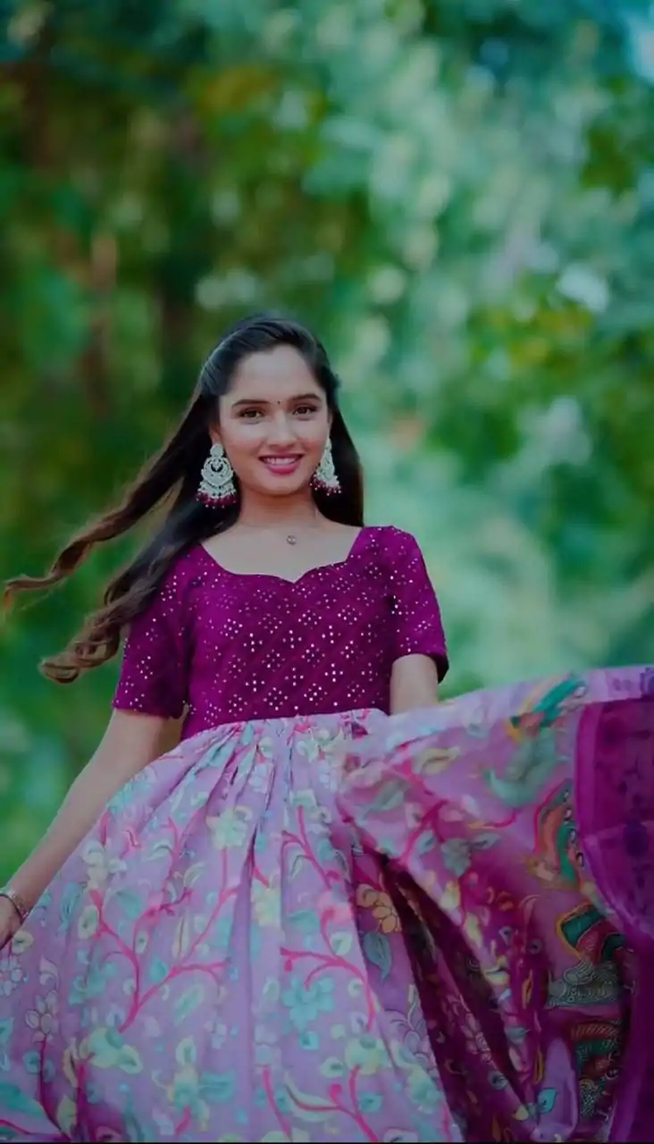 PC 352 Wine in Jacquard Viving Embroidery Work Gown . Wedding, Party, Festive, Events, Now at just ₹1979. Delivery 4-6 Working Days. Shop now. | Bollywood Lehenga, Creative Lehenga, Designer Lehenga, Embroidered Lehenga, Lehenga, Party Wear Lehenga