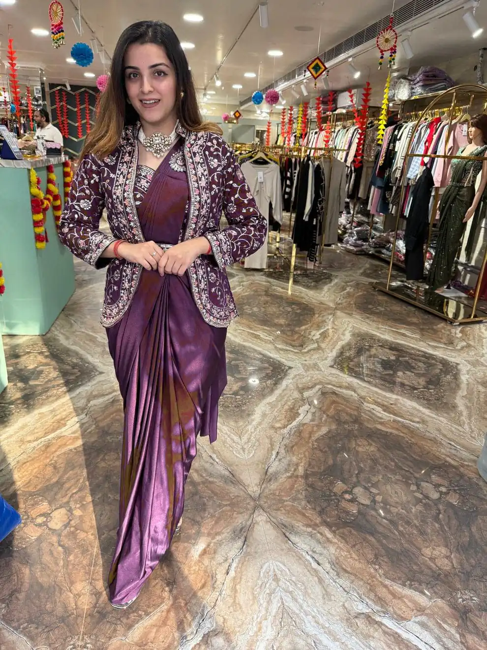 ST 1078 Wine in Color Rangoli Silk Embroidery Work Saree .Wedding, Party, Festive, Events,Best Price ₹2399. Delivery 4-6 Working Days. Shop now. | Creative Sarees, Embroidered Sarees, Bollywood Sarees, Designer Sarees, Ethnic Saree, Modern Digital sarees, Party Wear Sarees, Sarees