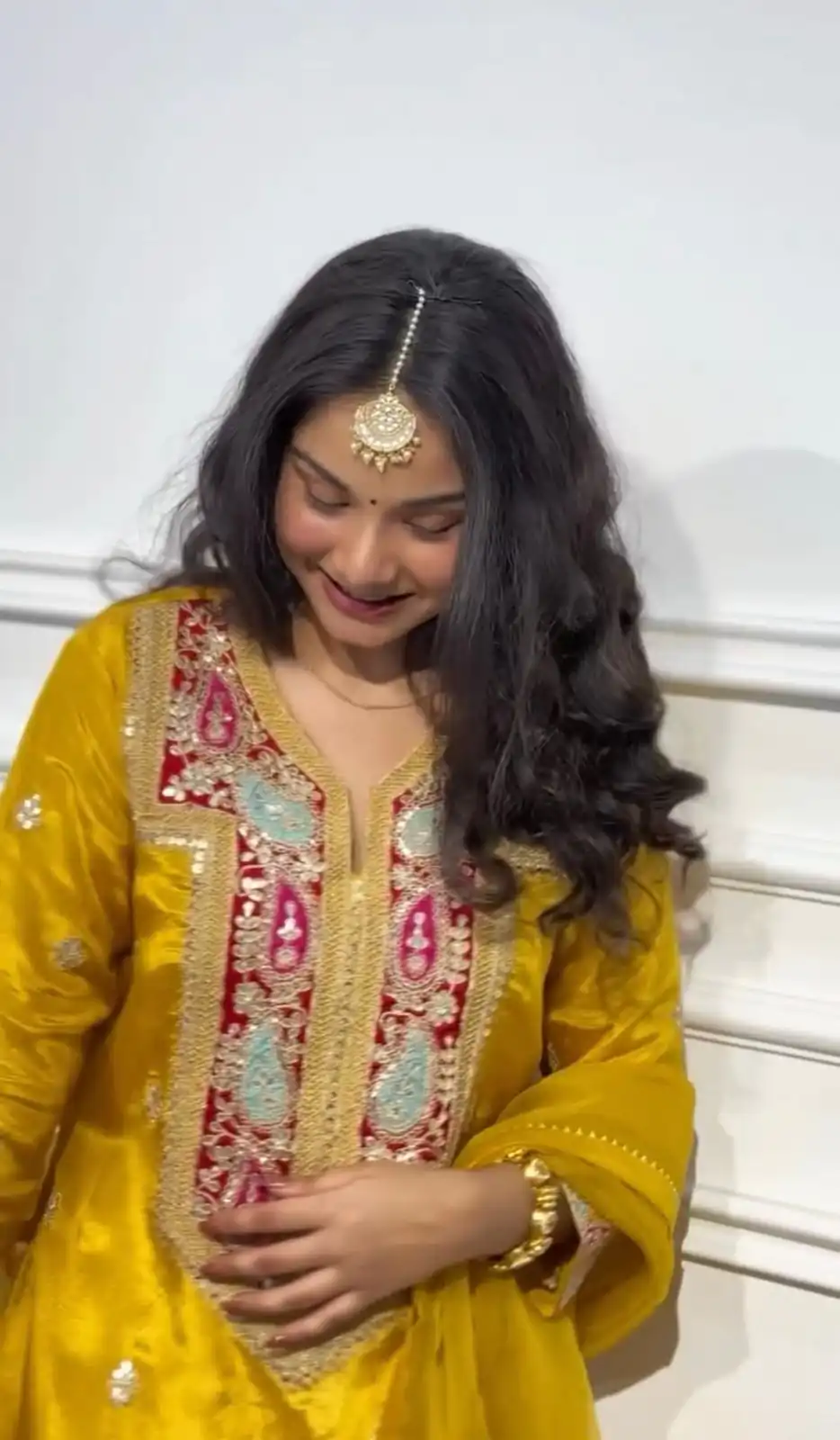 SSR 505 Yellow Chinon Silk With Salwar Suit Perfect for Wedding, Party, Durga Puja, Anniversary, Ethnic Day . Delivery 4-6 Working Days. At 2049 Shop now. | Bollywood Gowns, Creative Gowns, Designer Gowns, Embroidered Gowns, Gowns, Party Wear Gowns