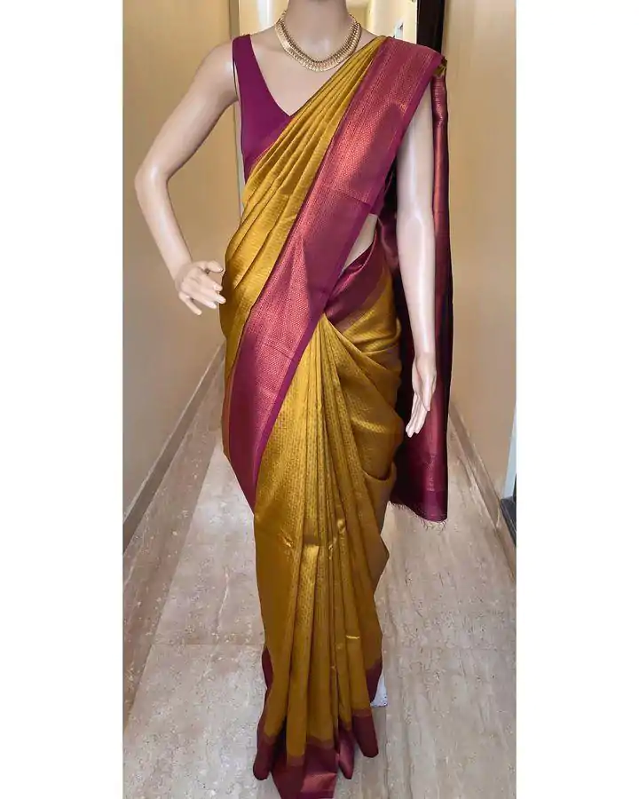 KPR 206 Yellow in Soft Lichi Silk Lace Jacquard Border & Lace Work Saree . Special Price ₹1399. Delivery 4-6 Working Days. Shop now. | Creative Sarees, Embroidered Sarees, Bollywood Sarees, Designer Sarees, Ethnic Saree, Modern Digital sarees, Party Wear Sarees, Sarees