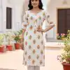 INLI White Beauty Yellow Color Rayon Print Kurti with Designer Work. Get it for ₹1199. Delivery 4-6 Working Days. Shop now. | Bollywood Kurti, Creative Kurtis, Designer Kurti, Kurti, Party Wear Kurti, Selfie Kurti
