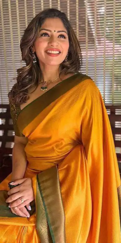 KPR 143 Yellow Color Soft Lichi Silk with Designer Work Saree . Special Price ₹1449. Delivery 4-6 Working Days. Shop now. | Creative Sarees, Embroidered Sarees, Bollywood Sarees, Designer Sarees, Ethnic Saree, Modern Digital sarees, Party Wear Sarees, Sarees